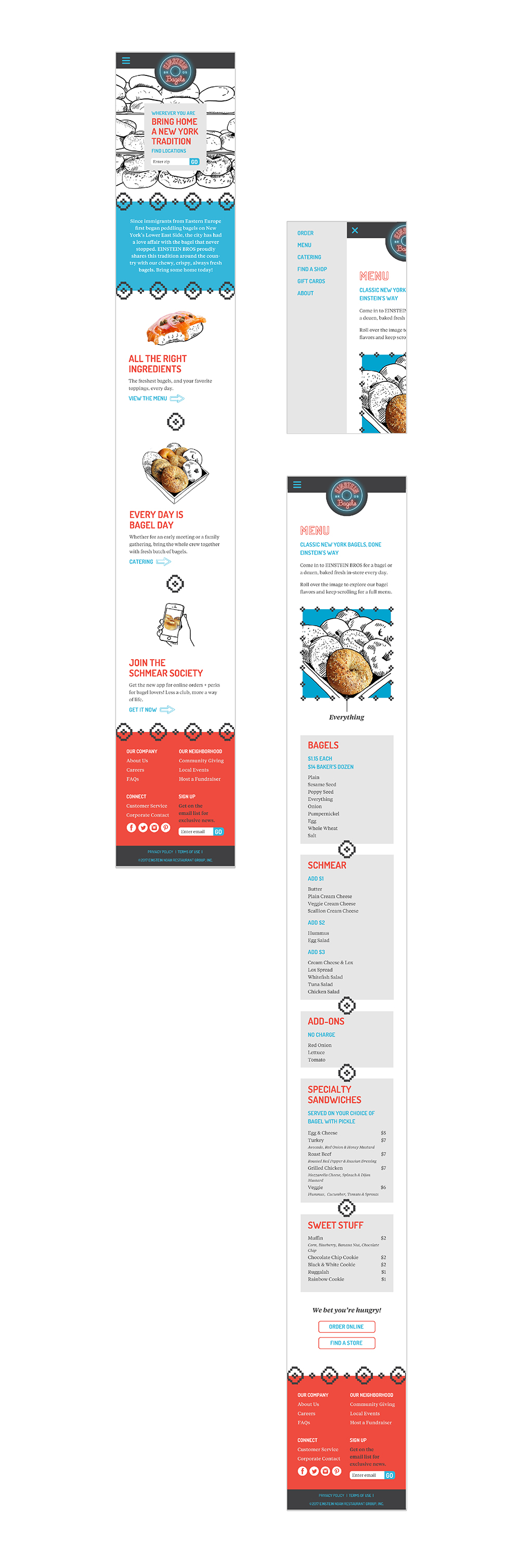 mobile pages