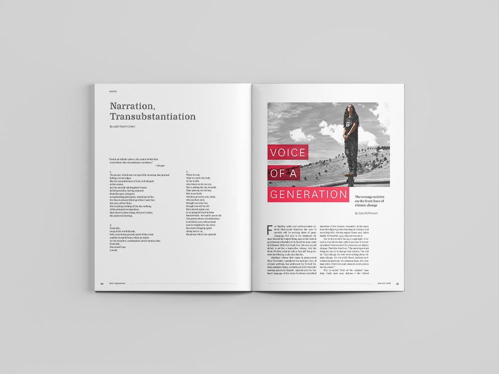 Seed Magazine pages